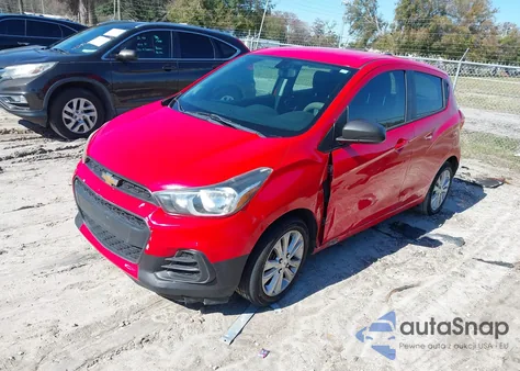 2016 Chevrolet Spark Ls Cvt из США, поврежденный, VIN KL8CB6SA3GC560788